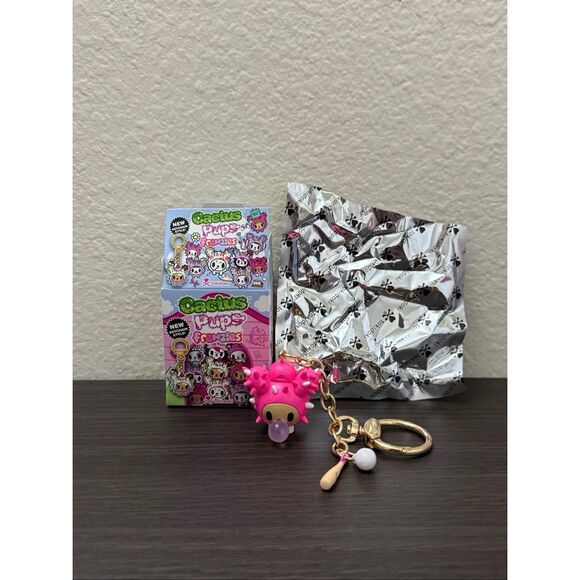 Tokidoki Cactus Pups Frenzies Blind Box Keychain CHASE - Pupstop - Picture 1 of 4